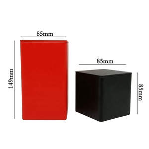 Boîte à thé carrée haut de gamme en fer blanc de qualité alimentaire pour l'emballage du café et du thé, boîte à épices magnétique pour réfrigérateur, échantillon de produit - Product Image 5