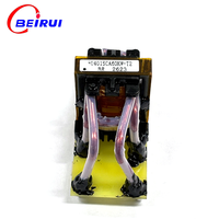 Transformateur haute fréquence personnalisé à noyau de ferrite en cuivre vertical, bobinage BR 2623, 68k-100kHz, bornes fixées en époxy BEIRUI