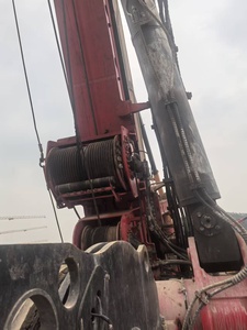 Engin de forage rotatif diesel SANY SR445W d'occasion pour puits d'eau, composants essentiels moteur-pompe, profondeur max. 300m, mobile pour la construction - Product Image 4