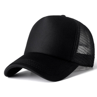 Gorras Trucker Personalizadas Bordadas de Alta Calidad, Gorra de Béisbol Lisa de 5 Paneles con Malla Trasera y Sublimación, Gorra de Alto Rendimiento