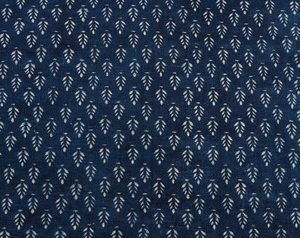 Indigo Block Print Cotton Kilim <b>Rug</b> Hand Woven <b>Boho</b> Floor Carpet 5x8 6x9 8x10 9x12 Home Decor - Product Image 2
