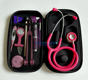 Kit Stéthoscope Personnalisable et Ensemble Mini Otoscope, Étui Manuel pour Stéthoscope, Lampe Stylo, Diapason Stéthoscope, Marteau de Réflexes - Product Image 3