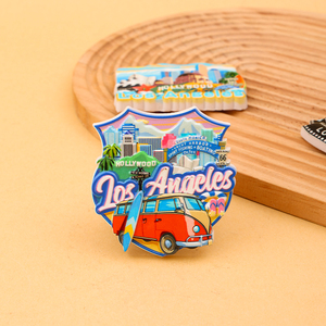 Nieuwste Hete Verkoop <span class=keywords><strong>Los</strong></span> <span class=keywords><strong>Angeles</strong></span> Usa Toeristische Souvenir Koelkast Magneet Hars Materiaal Koelkast Sticker - Product Image 3