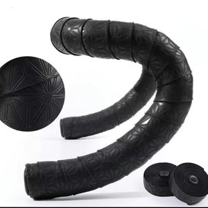 Ruban de guidon de vélo en PU en gros, antidérapant, absorbant les chocs, pour vélo de route, avec embouts, accessoires de cyclisme - Product Image 1