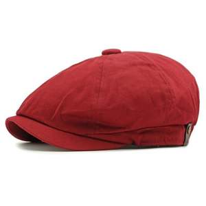 Nouveau Chapeau Gavroche Vintage Coloré 2025 – Simple, Tendance, Décontracté, en Coton Uni, pour Hommes et Femmes, Quatre Saisons - Product Image 6