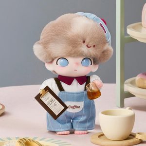 PO <span class=keywords><strong>P</strong></span> Mtra <span class=keywords><strong>POP</strong></span> MART Original Crush sur Café Série Vinyle En Peluche Mignon Dessin Animé Anime Boîte Aveugle Poupée Jouet Cadeau LABUUB - Product Image 3