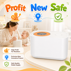 Calentador de Biberones de Marca Privada OEM, Libre de BPA, Grado Alimenticio, Productos <span class=keywords><strong>para</strong></span> Bebés, Calentador de Biberones Portátil Recargable - Product Image 1