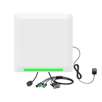Lecteur-graveur d'étiquettes RFID UHF intégré longue portée CHAFON CF8D1 15m, RS232/relais/PoE/TCP/IP, GPS sans fil 4G