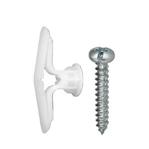 #6 #14 5/16 "1-1/4" drywall แผ่นยิปซั่มพลาสติกไนล่อนยึดผนังปลั๊ก<span class=keywords><strong>ผีเสื้อ</strong></span>ปีก - Product Image 1