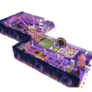 Large Size Indoor Playground Equipment Kids Exercise Jumping Amusement Park <b>Trampoline</b> Park for Indoor Sports and Recreation - Product Image 2