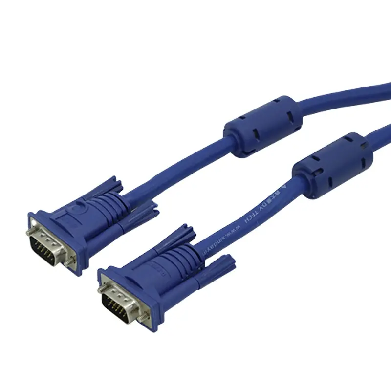 High Speed Computer Hd Cable Vga 15p For Audio Video 1.5m Vga Cable