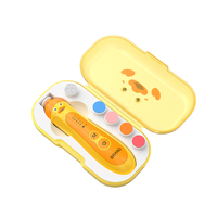 Perceuse à ongles portable rechargeable pour bébé avec batterie 250 mAh et vitesse de 0 à 6000 tr/min, 5 modes de fonctionnement, outil électrique pour le soin des ongles de bébé