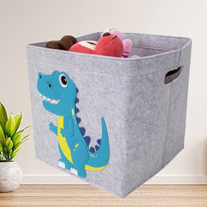 Caja de Almacenamiento de Tela con Diseño de Cubo, para Uso Doméstico, Organizador de Ropa, Bolsa Lavable, Cesta para Guardar Juguetes - Product Image 3
