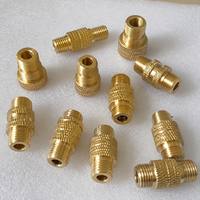 Connecteur en laiton de précision usiné CNC HPb59-1 C11000, sur mesure, conforme RoHS, OEM ODM, tournage, perçage, filetage CNC