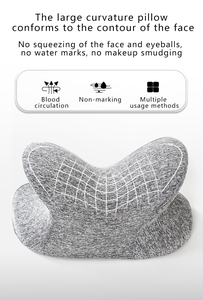 Las almohadas de espuma viscoelástica en forma de media luna de MAIDISHI promueven <span class=keywords><strong>el</strong></span> sueño profundo y son ideales para trabajadores de oficina y asalariados. - Product Image 4