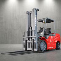 Fasilitas Pengolahan Kaca, Transfer Material, Kontrol Beban Stabil, Forklift Counterbalance Listrik Liftron CPD30 3000kg