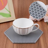 Tapis en silicone de qualité alimentaire Dessous de plat en silicone résistant à la chaleur Porte-pot Tapis Protecteur de table Dessous de plat résistant à la chaleur pour la cuisine