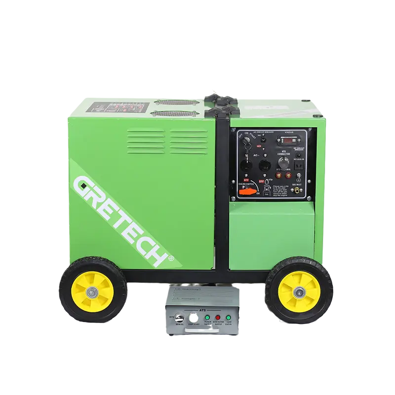 GRETECH JL654173 biogas to gas turbine powered electric gas biogas electricity generator