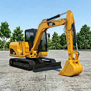 Excavatrice CAT 306 d'occasion à bas prix, mini-excavatrice Caterpillar CAT 306D, excavatrice de 6 tonnes à vendre à Shanghai - Product Image 1