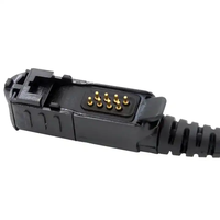 Microphone à réduction de bruit PMMN4075A, haut-parleur à distance pour Motorola DP2400 DP3441e DP2600 MTP3150 MTP3550 Radio numérique bidirectionnelle
