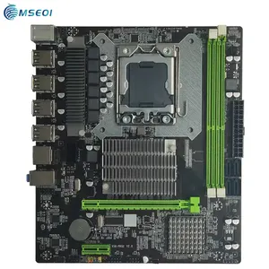 100% 测试的准骨笔记本电脑主板X58 DDR3 LGA 1366 ATX完全测试