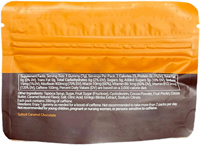 Chews Énergétiques au Caramel Salé et au Chocolat OEM, 100mg de Caféine, Gommes Énergétiques Pré-Entraînement avec Vitamine B6 et Énergie