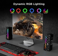 J vc système de cinéma maison haut-parleurs intelligents montage sur barre de son Haut-parleur de jeu 2.0 canaux avec connexion filaire et Bluetooth