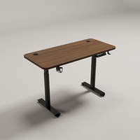 Commande électrique de haut en bas et de bas Ordinateur à double moteur Jambe de table portable Hauteur réglable Bureau à domicile Bureau
