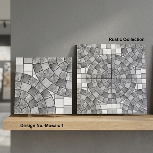 Carreaux de stationnement en porcelaine satinée antidérapants 400x400mm de finition brillante durable à bas prix pour cour - Product Image 6