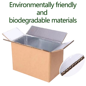 Cartons isothermes pour le <span class=keywords><strong>transport</strong></span> en chaîne du froid, 48-72 heures, boîtes isothermes pour l'expédition d'aliments congelés - Product Image 2