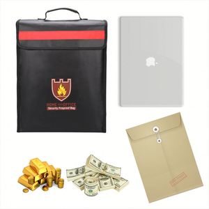 Sacs ignifuges en gros de l'usine chinoise : porte-documents, sacs à monnaie, sacs pour documents, ordinateurs portables, objets de valeur et batteries - Product Image 6
