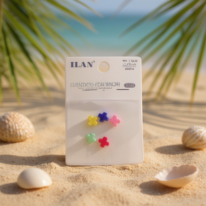 Perline a forma di croce Ilan 10x10 mm per fai da te, 5 pz - Product Image 2