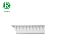 Moulure couronne OA-1127 décoration intérieure/extérieure polyuréthane léger apprêté écologique facile décor de construction pour l'hôpital