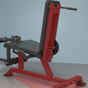Chaise de musculation commerciale multifonctionnelle pour extension et flexion des jambes, réglable, en acier, 1600 mm, pour entraînement des quadriceps et des ischio-jambiers - Product Image 4
