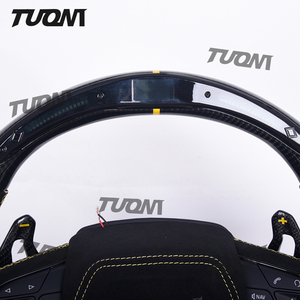 Volant de voiture en fibre de carbone pour Lamborghini Gallrado Urus <span class=keywords><strong>Aventador</strong></span> Huracan LED - Product Image 2