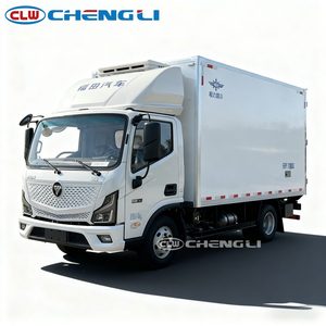 Energy-Saving Silent <b>Refrigerator</b> Truck Foton Pure Electric Refrigerated Truck with Thermal Insulated Freezer Compartment - Product Image 1