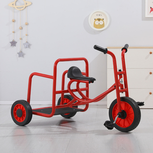 Equipo de Juego Infantil para Exteriores de 8 Asientos, Carrito de Jardín de Infancia, Bicicleta para Niños 11214, Giratoria de 8 Asientos 11214 - Product Image 3