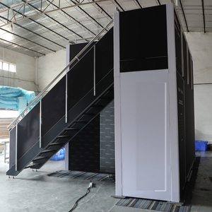 大型カスタマイズプロモーション新しいデザイン再利用可能ポータブル再利用可能ポータブル2階建てトレードショーブース - Product Image 2