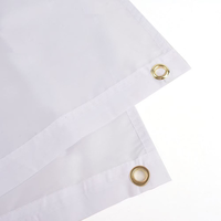 Drapeaux sur mesure de grande taille, double face, anti-plis, sublimation personnalisée, drapeau du Burundi