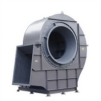 Ventilateur centrifuge PHUONG LINH à pales en acier, couleur noire, sur pied, électrique avec entraînement par courroie, 220-380V, 3000 tr/min, pour cage d'escalier
