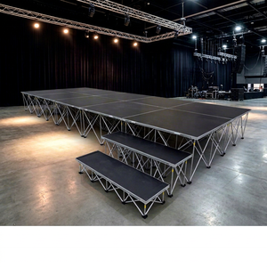 Trade <b>Shows</b> Stage Platform Aluminum Spider Riser Stage Mobile for Sale - Product Image 1