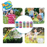 Juguete de Burbujas de Agua de Plástico de Alta Calidad, 470 ml, Divertido para Niños, Botella con Forma de Computadora, Juego al Aire Libre