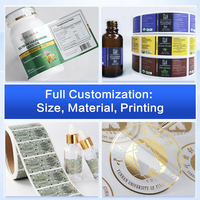 Échantillons Gratuits de Bouteilles en Verre 3ml 5ml 10ml, Étiquettes d'Emballage pour Flacons, Étiquettes de Peptides