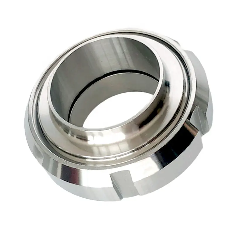 Aohoy dairy food grade stainless steel 304 316l sms standard fitting welding sanitary union