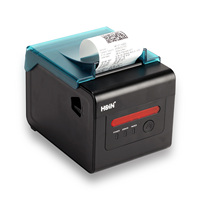 Impresora Térmica de Recibos de Alta Gama con Cortador Automático de 80 mm, Velocidad de Impresión de 300 mm/s, Resistente al Agua y al Polvo, con Lector de Códigos de Barras 1D/2D