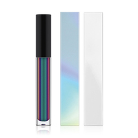 Diamant léger caméléon brillant à lèvres étanche durable multi-usage minéral liquide fard à paupières Logo personnalisé paillettes huile pour les lèvres maquillage