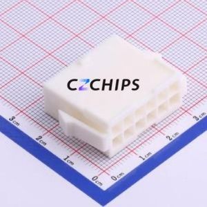 HX41406-12RN Housing (Wire-to-Board / Wire-to-Wire) P=4.14mm Connector 2x6P 4.14mm 4.14mm 2 - Product Image 1