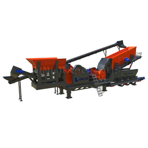 UNIQUEMAC Mobile Iron <strong>Gold</strong> Ore Crusher Portable Quarry <strong>Stone</strong> Crushing and Screening <strong>Machine</strong> - Product Image 3