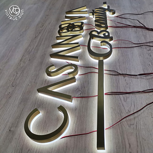 Letras Metálicas Personalizadas para Publicidad, Letras LED 3D, Cómo Hacer Letreros, Número de Casa, Letrero Retroiluminado - Product Image 4