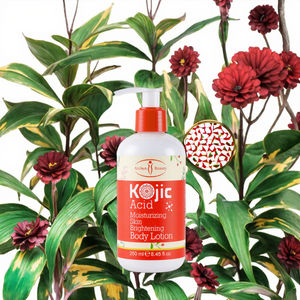 Loción Corporal Humectante y Aclarante con Ácido Kójico, 250 ml, con Fragancia Fresca para Todo Tipo de Piel, Venta al Por Mayor - Product Image 3